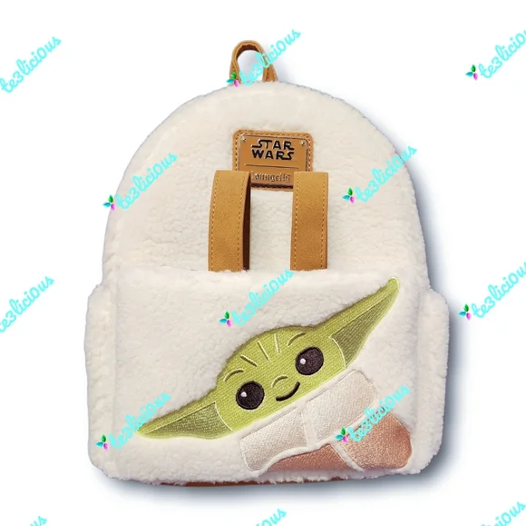 Loungefly Star Wars Asajj Ventress Mini Backpack – NYCC Exclusive Shoulder Bag With Two Straps, Multicolor - View #9